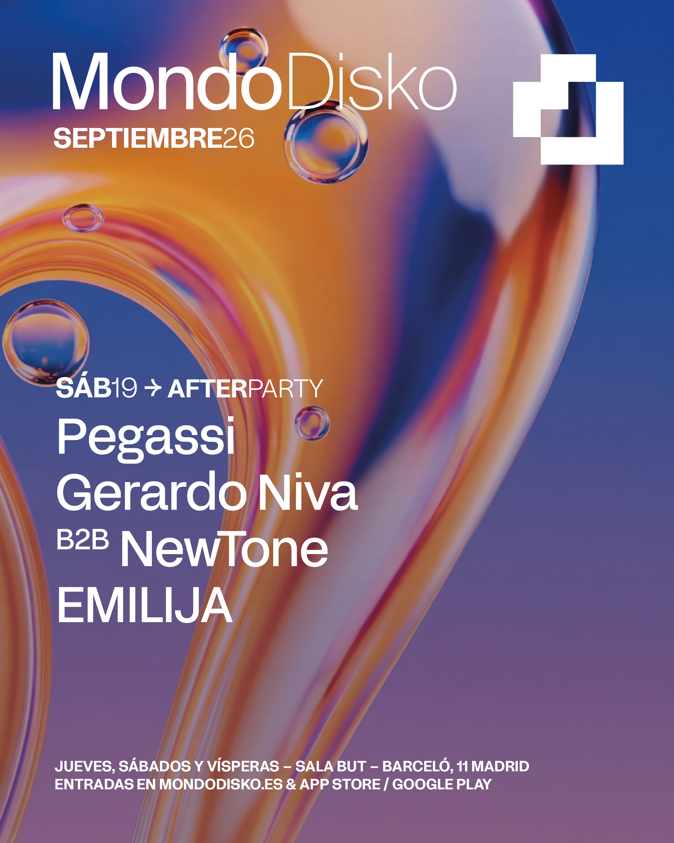 AFTERPARTY: PEGASSI / GERARDO NIVA B2B NEWTONE / EMILIJA