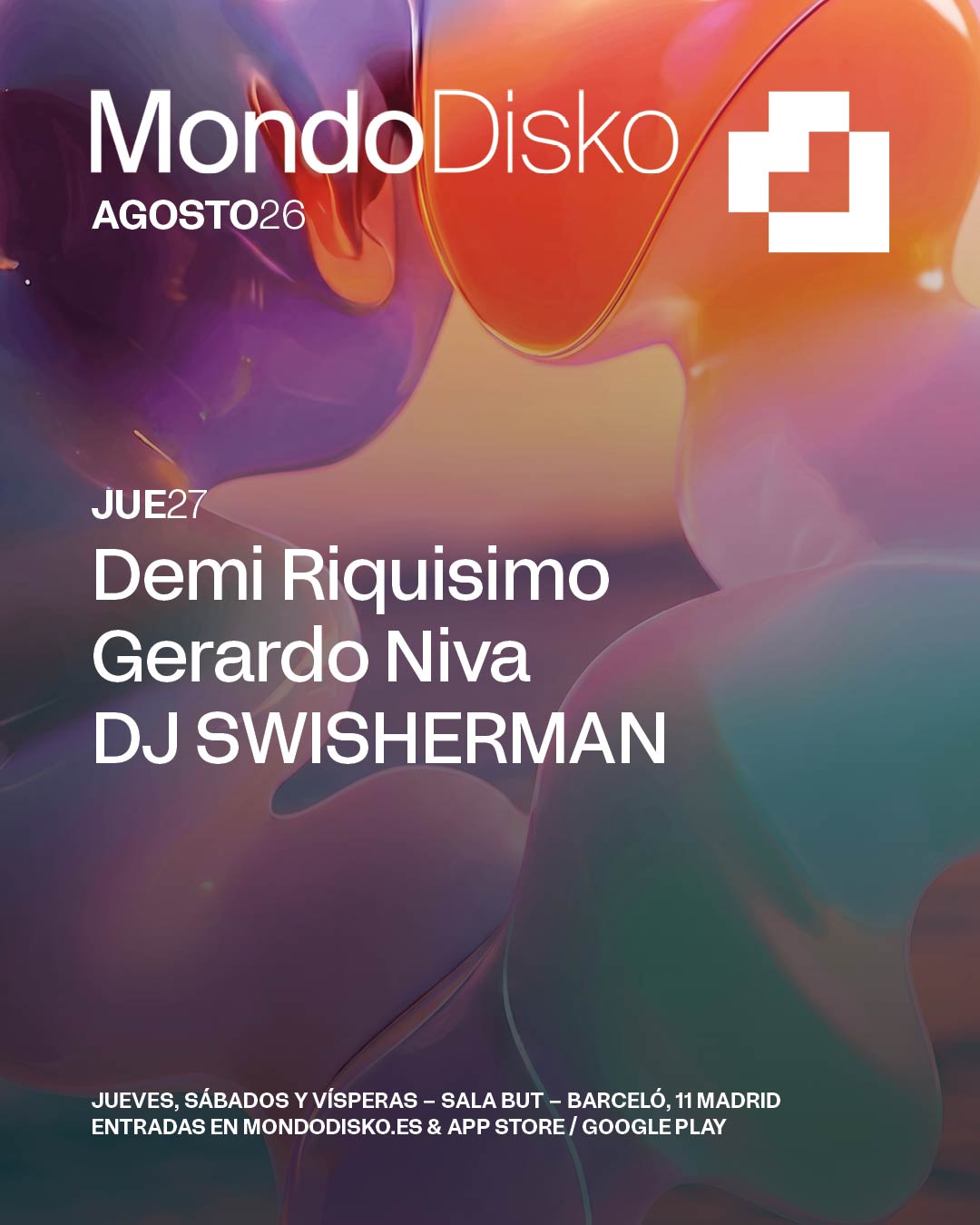 DEMI RIQUÍSIMO / GERARDO NIVA / DJ SWISHERMAN