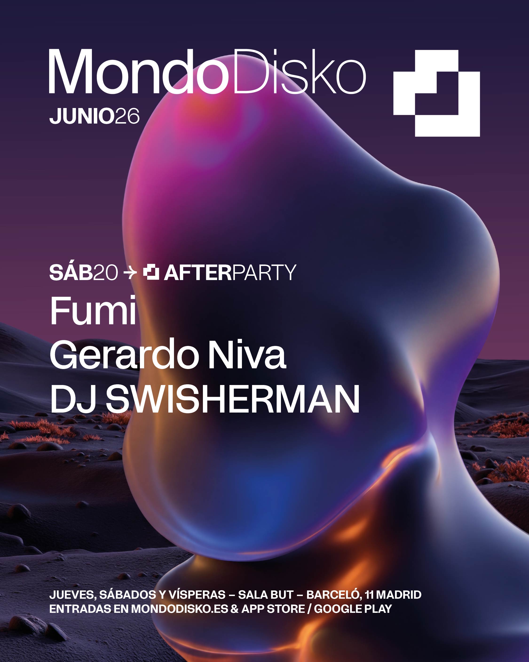 AFTERPARTY: FUMI / GERARDO NIVA / DJ SWISHERMAN