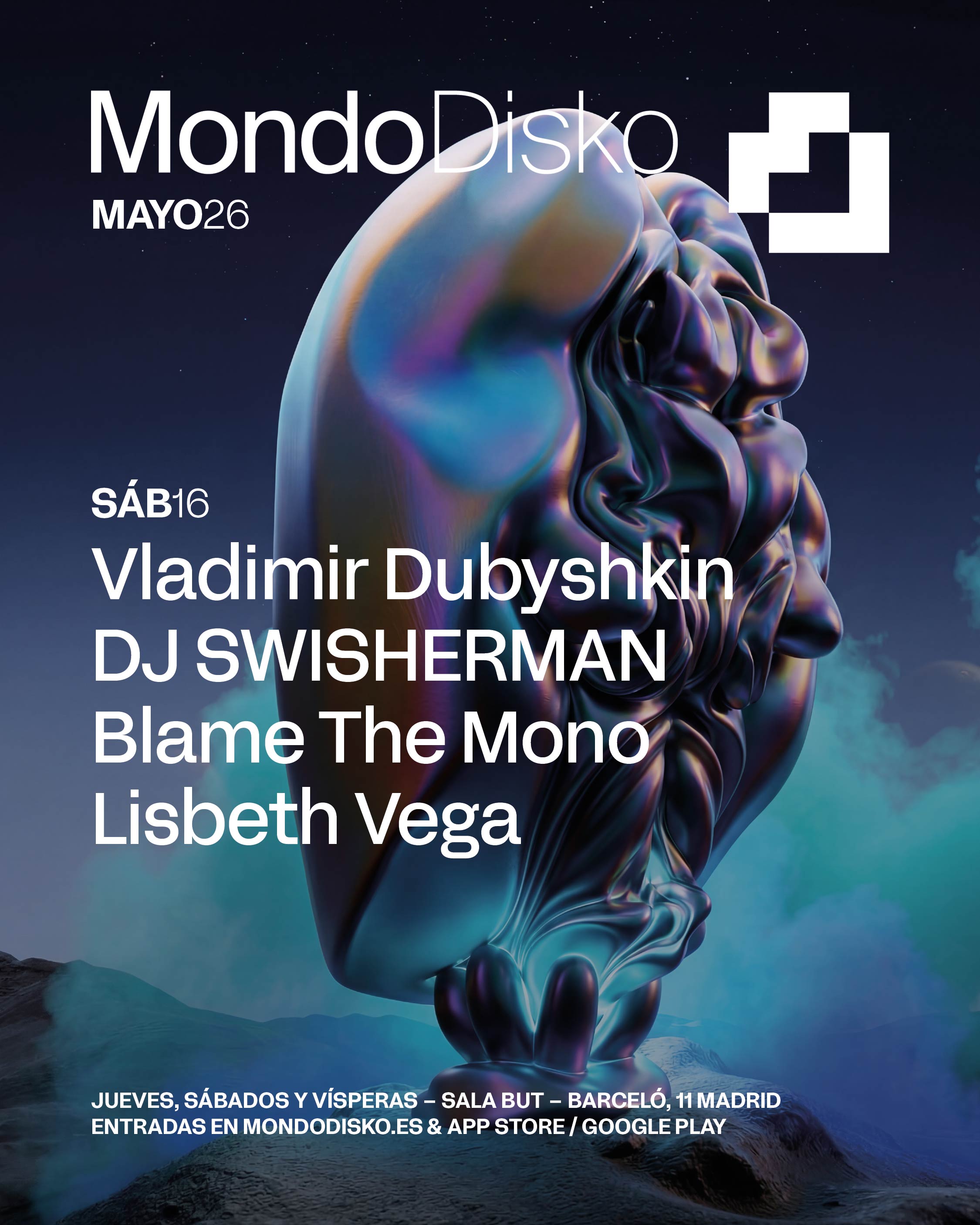 VLADIMIR DUBYSHKIN / DJ SWISHERMAN / BLAME THE MONO / LISBETH VEGA