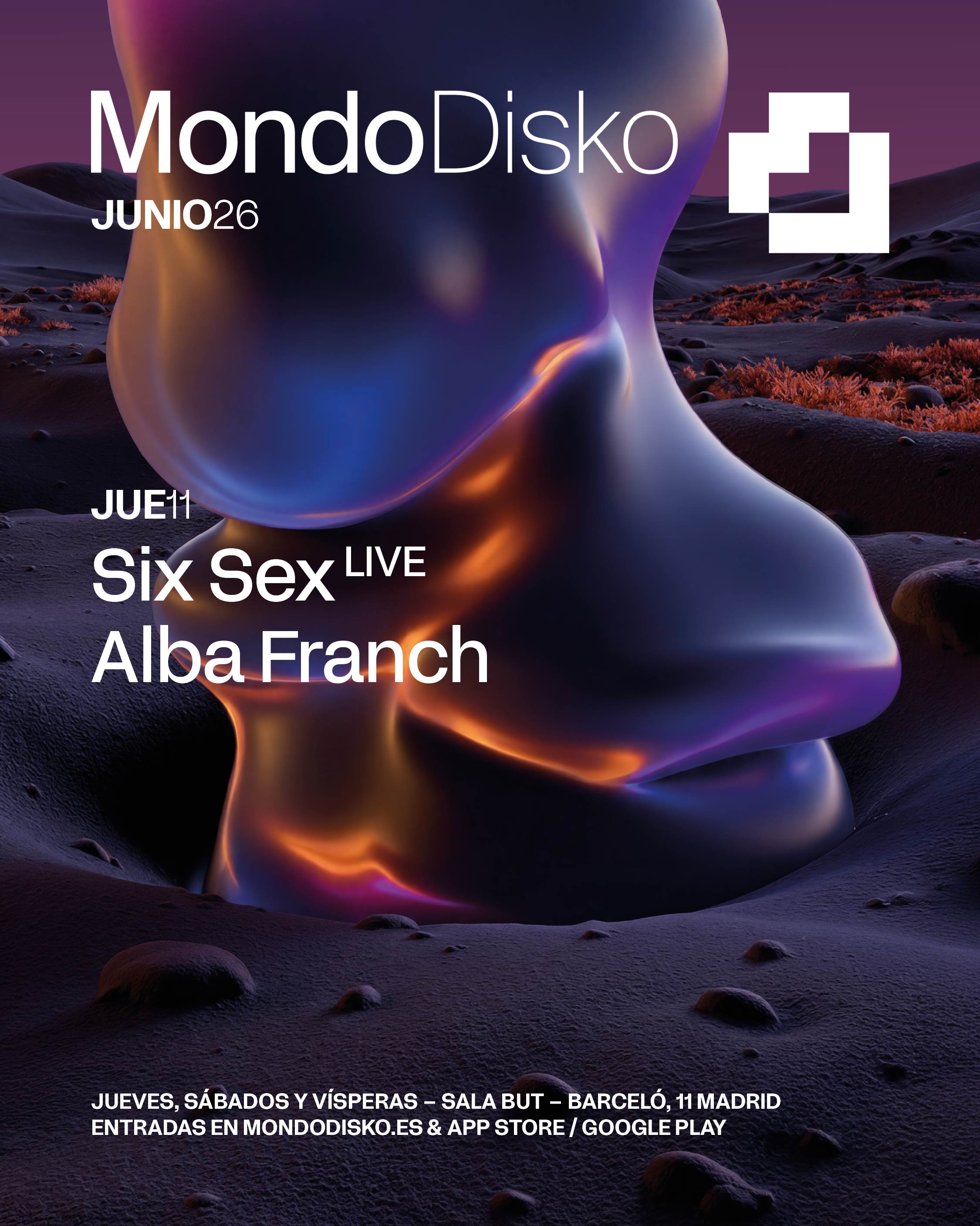 SIX SEX LIVE / ALBA FRANCH