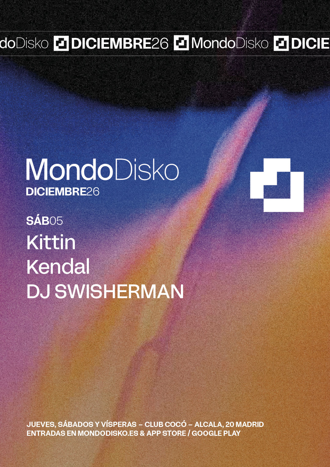 KITTIN / KENDAL / DJ SWISHERMAN
