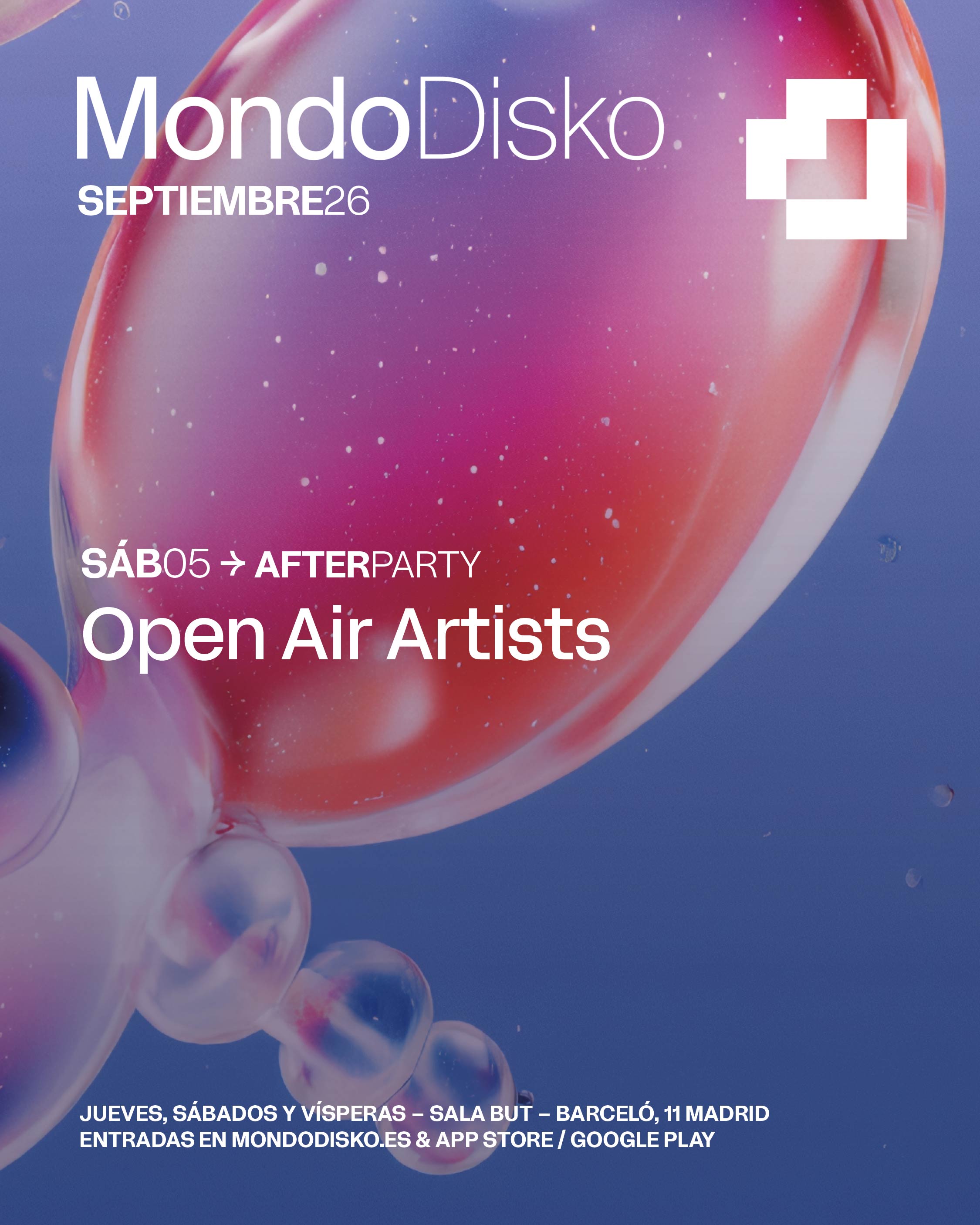 AFTERPARTY: OPEN AIR ARTISTS