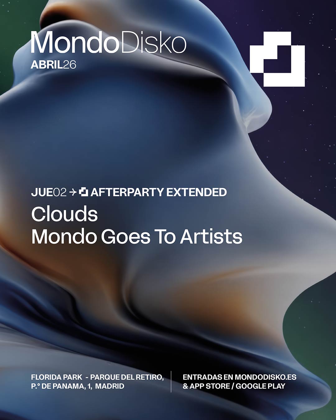 AFTERPARTY EXTENDED: CLOUDS / MONDO GOES TO ARTISTS