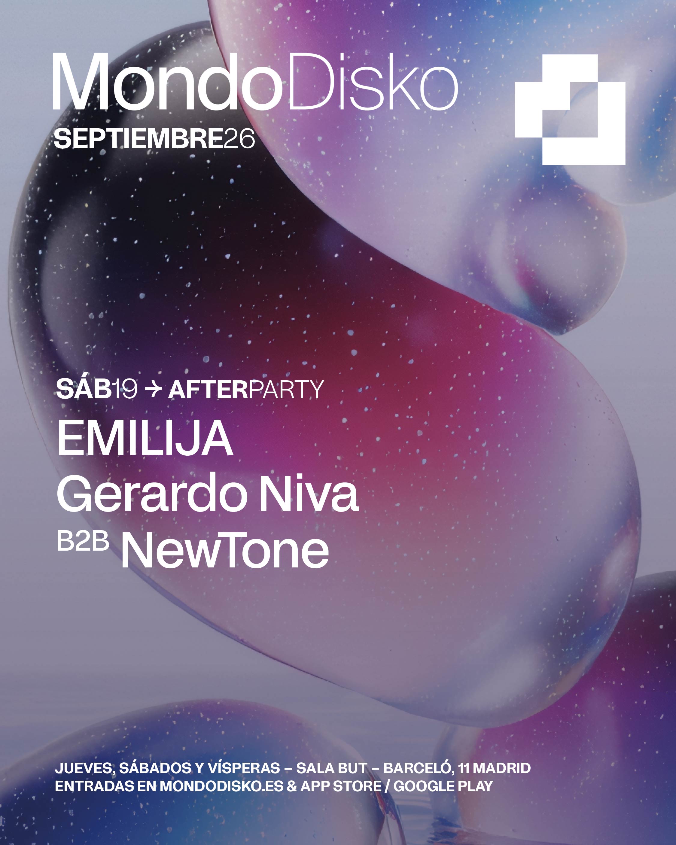 AFTERPARTY: EMILIJA / GERARDO NIVA B2B NEWTONE
