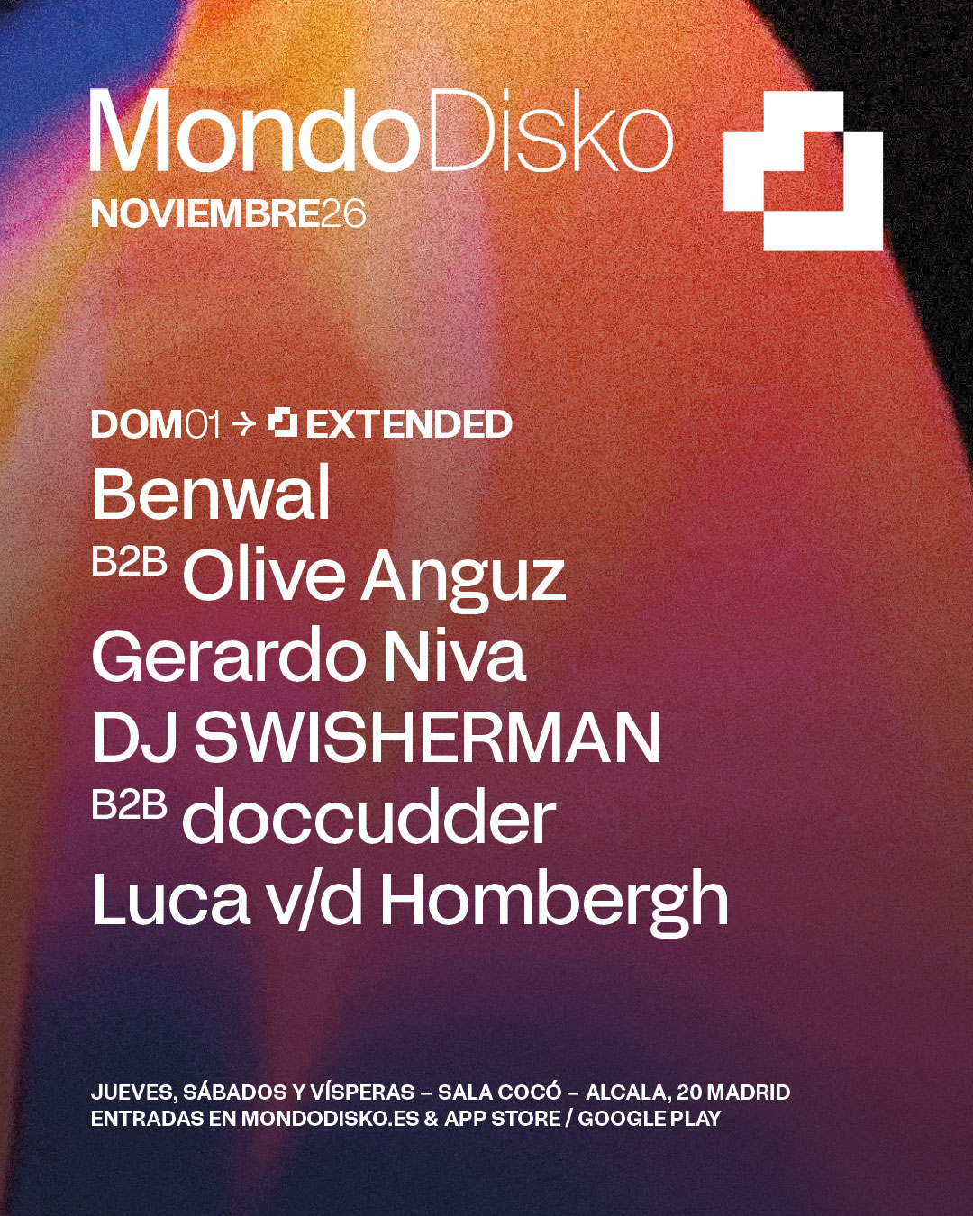 EXTENDED: BENWAL B2B OLIVE ANGUZ / GERARDO NIVA / DJ SWISHERMAN B2B DOCCUDDER / LUCA V/D HOMBERGH