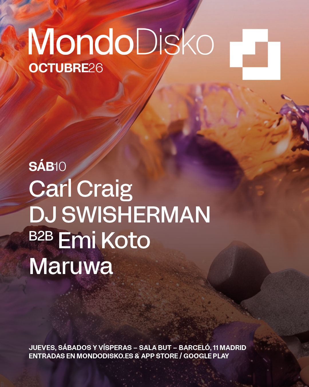 CARL CRAIG / DJ SWISHERMAN B2B EMI KOTO / MARUWA