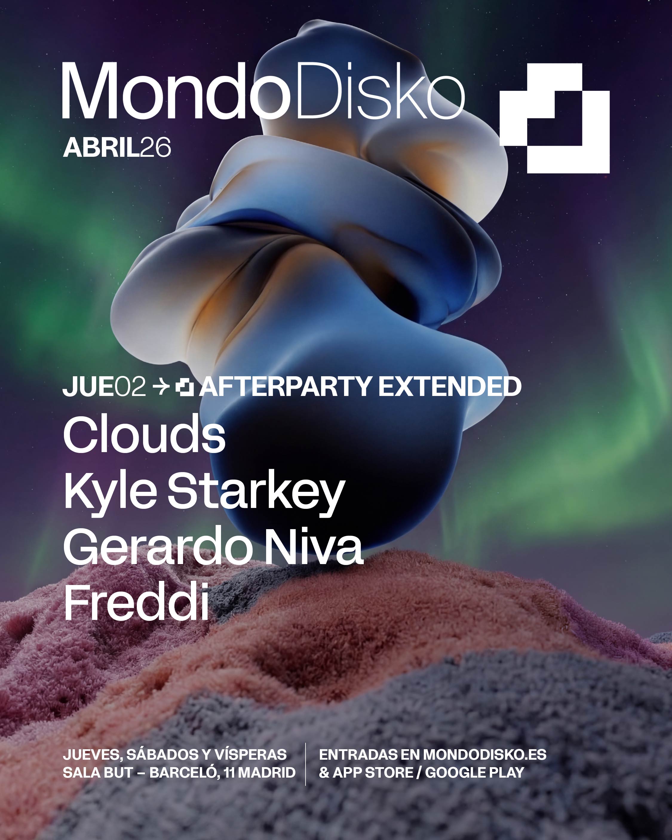 AFTERPARTY EXTENDED: CLOUDS / KYLE STARKEY / GERARDO NIVA / FREDDI
